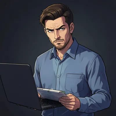 Kenji — Workplace Fiction character portrait