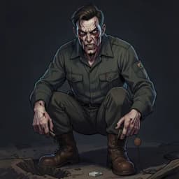 Henri — Zombie character portrait