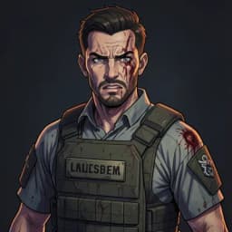 Jonas — Zombie character portrait