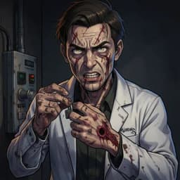 Silas Vane — Zombie character portrait