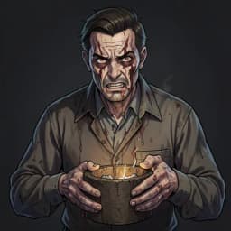 Silas — Zombie character portrait