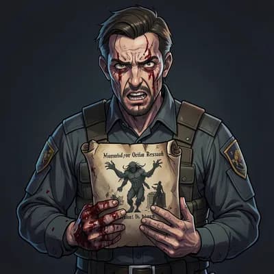 Jozef — Zombie character portrait