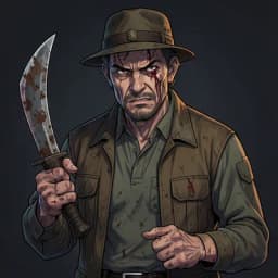 Vance — Zombie character portrait