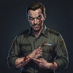 Silas Vane — Zombie character portrait