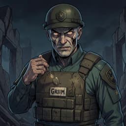 Silas — Zombie character portrait