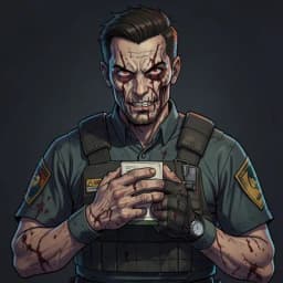 Jonas — Zombie character portrait