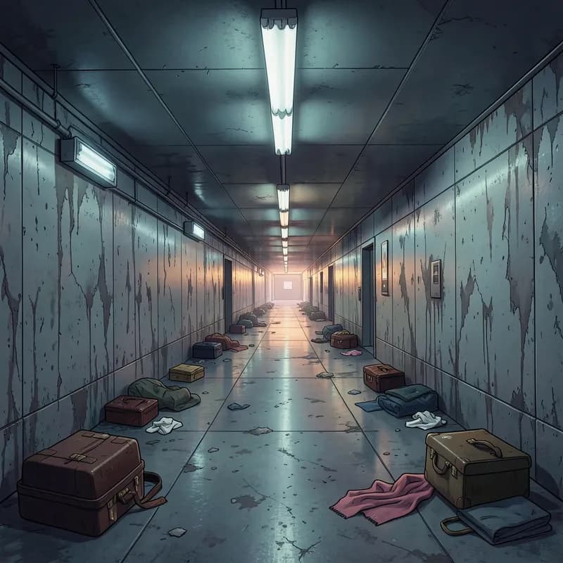 Zombie Outbreak Day Zero Zombie interactive story — atmospheric illustration
